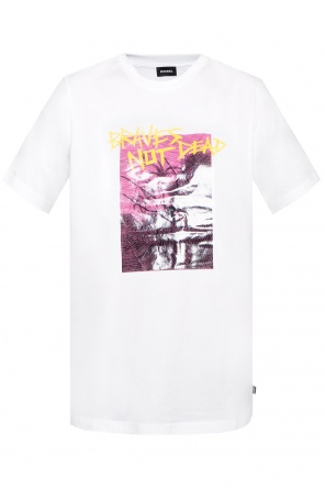 T-shirt with a print, zdjęcie 1 T-shirt with a print od Diesel